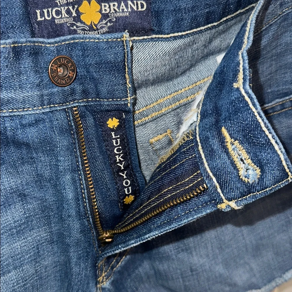 Lucky Brand The Cut Off Jean Shorts - Picture 5 of 14